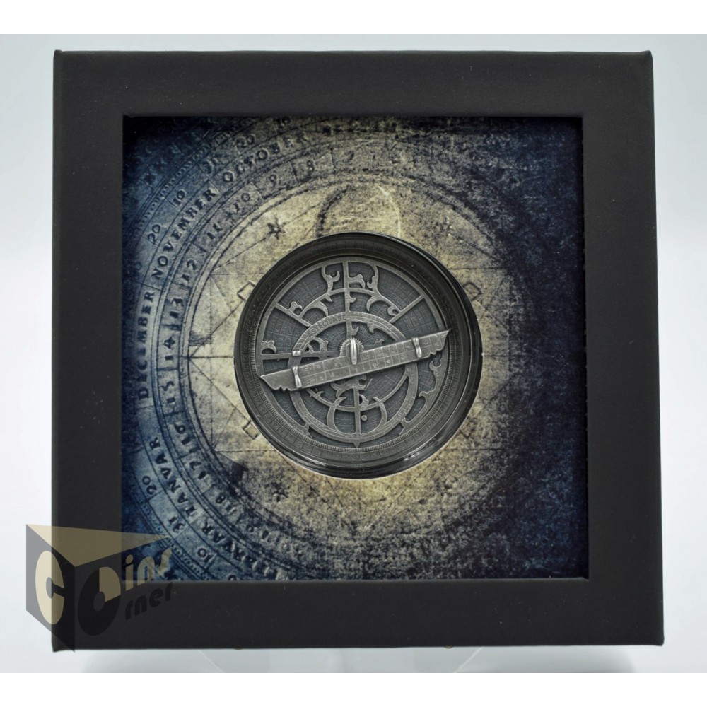Astrolabe - Historic Instruments - 2 Oz - 2023 Cook Islands 