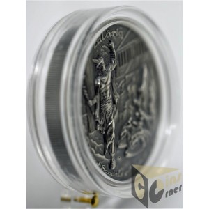 Talaria Winged Sandals of Hermes - 2 Oz Piedfort - 2019 Cook Islands 