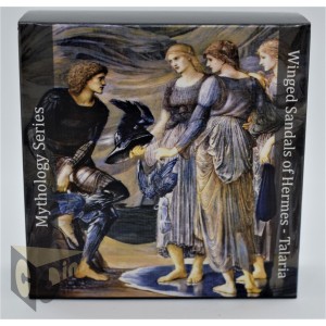 Talaria Winged Sandals of Hermes - 2 Oz Piedfort - 2019 Cook Islands 