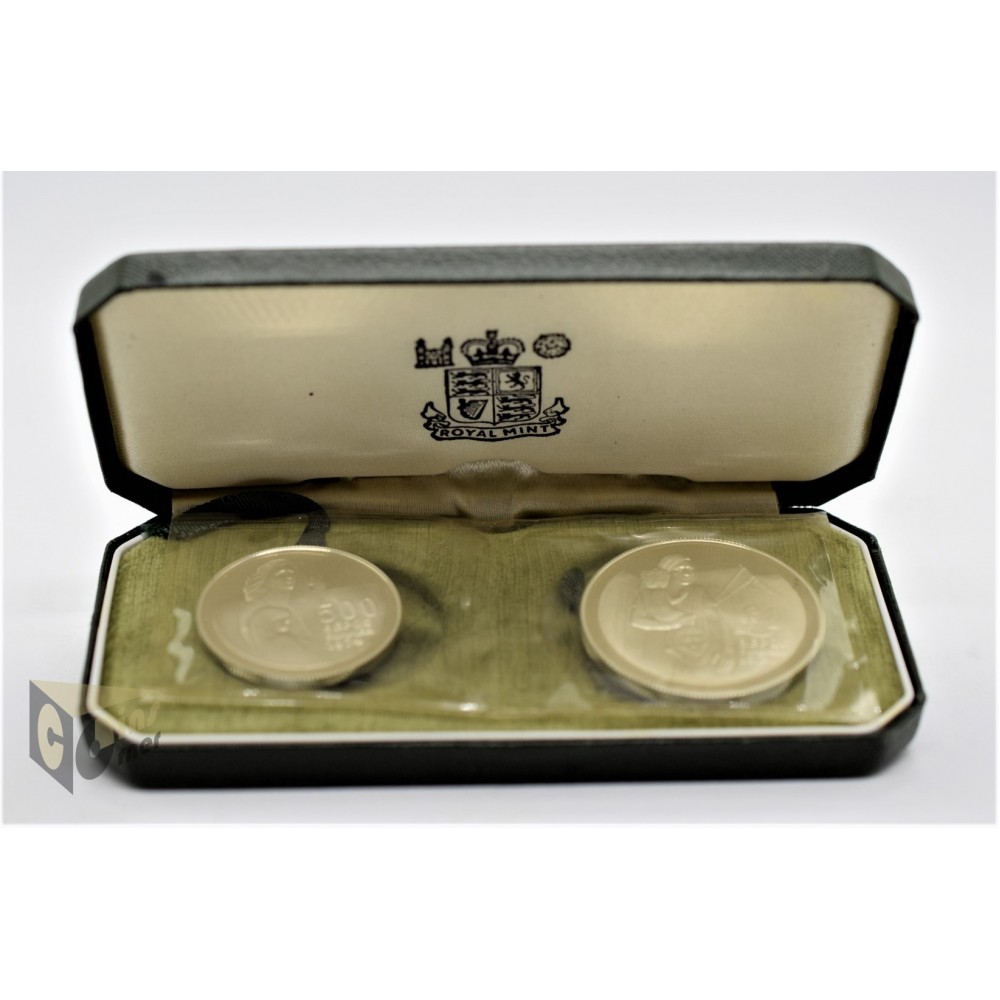 Theros Summer 1974 - Silver Proof - 1975 Cyprus