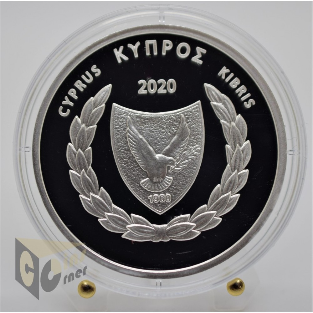 Leda and the Swan - Silver Proof - 2020 Cyprus