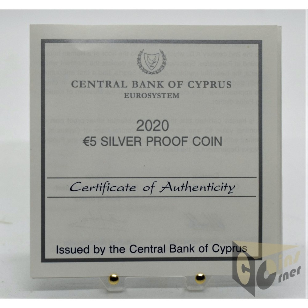 Leda and the Swan - Silver Proof - 2020 Cyprus