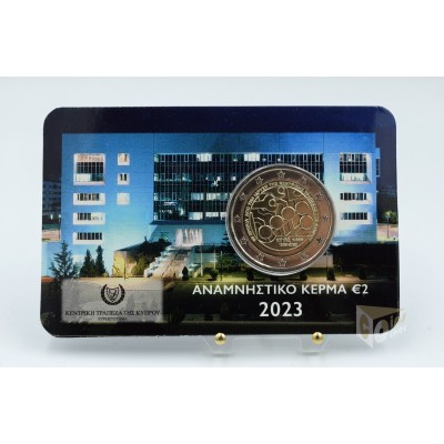 Cyprus 2023 - 2 Euro Coincard 60th Anniversary of Cyprus Central Bank