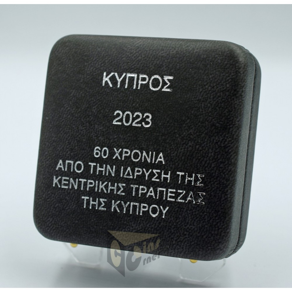 Cyprus 2023 - 2 Euro Proof 60th Anniversary of Cyprus Central Bank