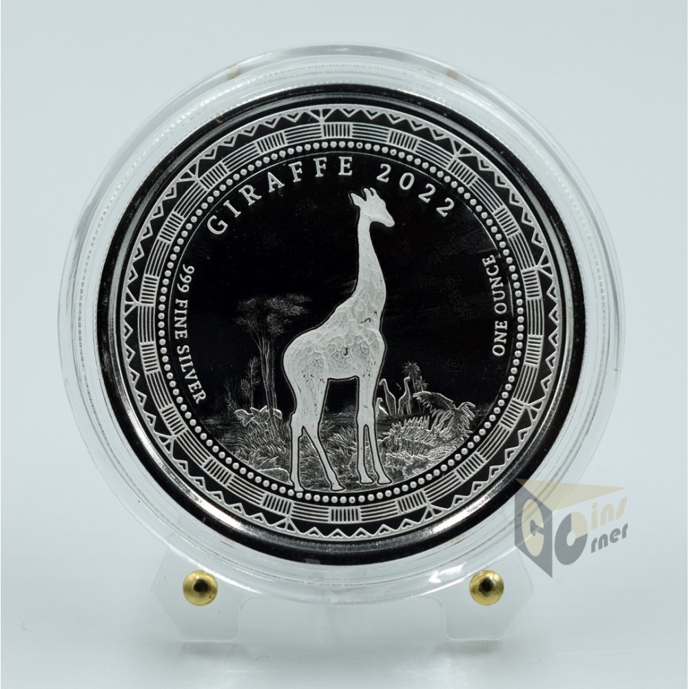 Giraffe 1 Oz - 2022 Equatorial Guinea