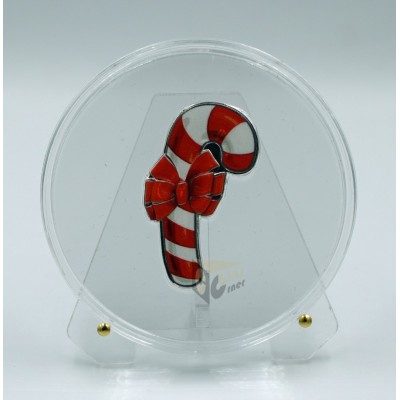 Candy Cane - 1/2 Oz Colorized - 2021 Fiji