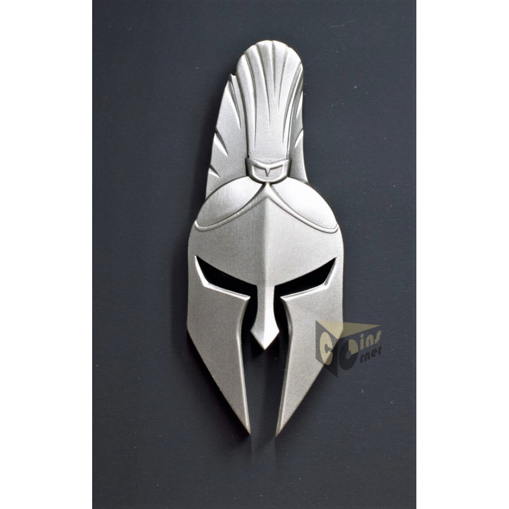 Spartan Mask Ancient Warriors 2 Oz- 2021 Fiji