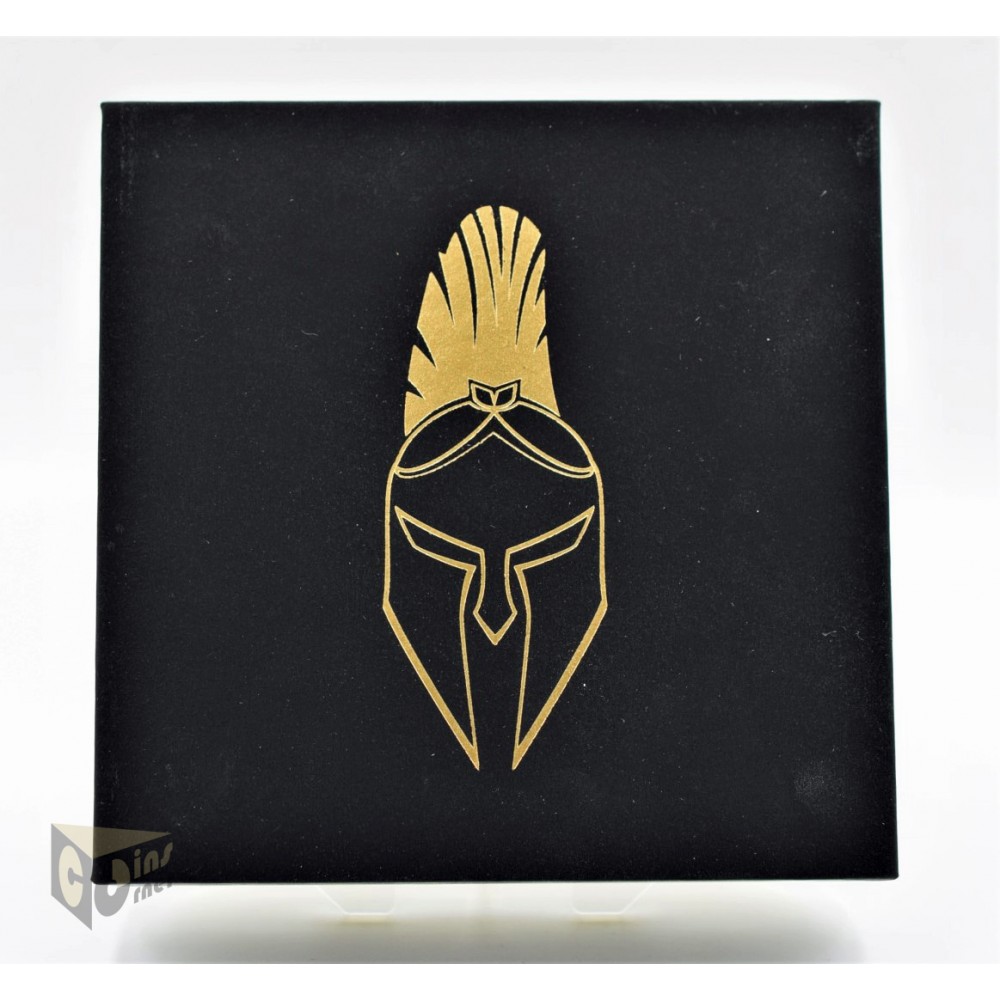 Spartan Mask Ancient Warriors 2 Oz- 2021 Fiji