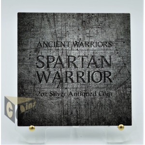 Spartan Mask Ancient Warriors 2 Oz- 2021 Fiji