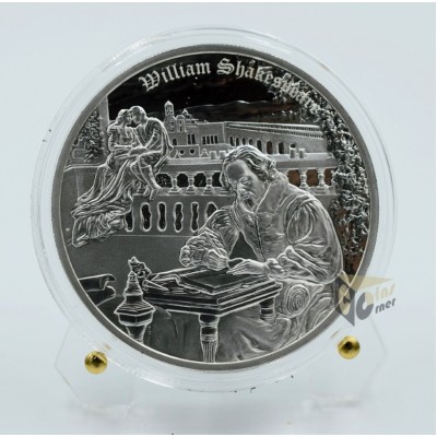 Fiji 2024 - Shakespeare X Romeo and Juliet 1 Oz Silver Proof Coin