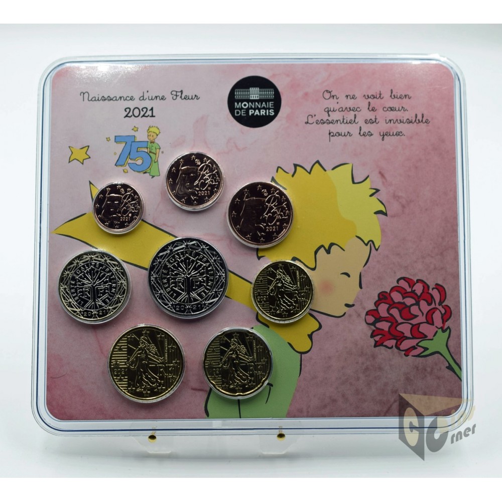 France 2021 - FDC Euro Set The Little Prince 75 anniversary Girl Birth (Rare)