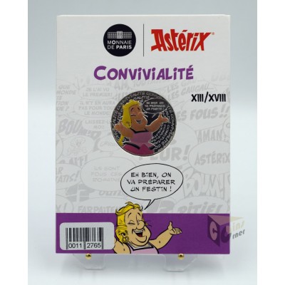France 2023 - Asterix Conviviality 10 Euro Silver Coin
