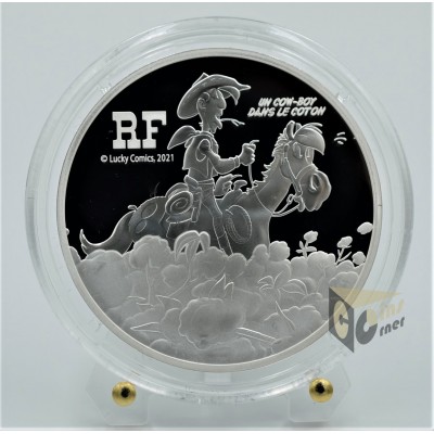 Lucky Luke - 75th Anniversary - Silver Proof - 2021 France