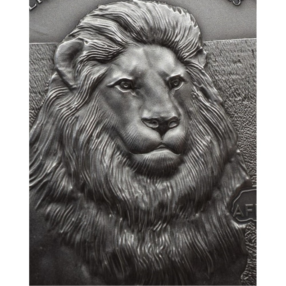 Lion 3 Oz - 2013 Gabon