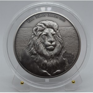 Lion 3 Oz - 2013 Gabon