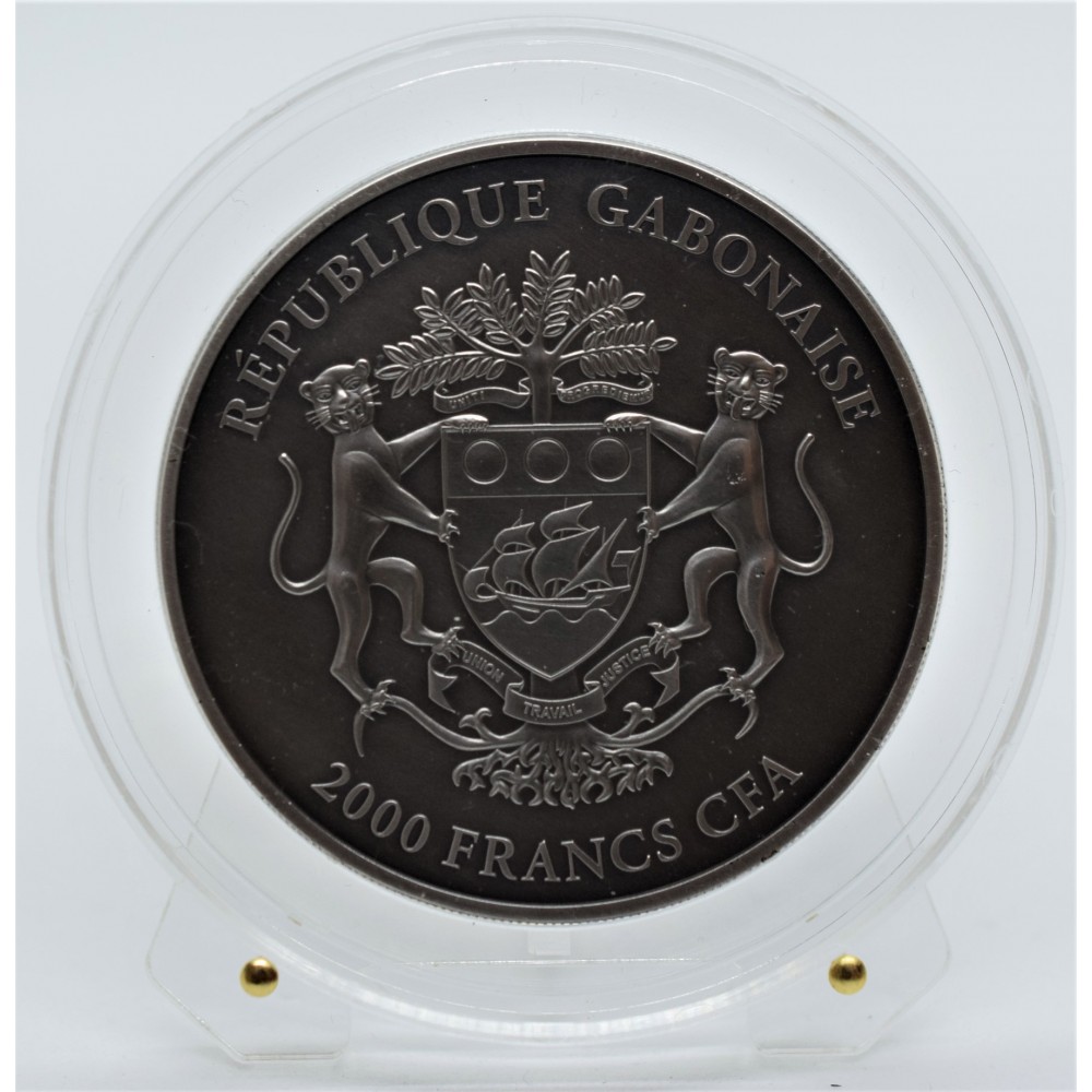 Lion 3 Oz - 2013 Gabon