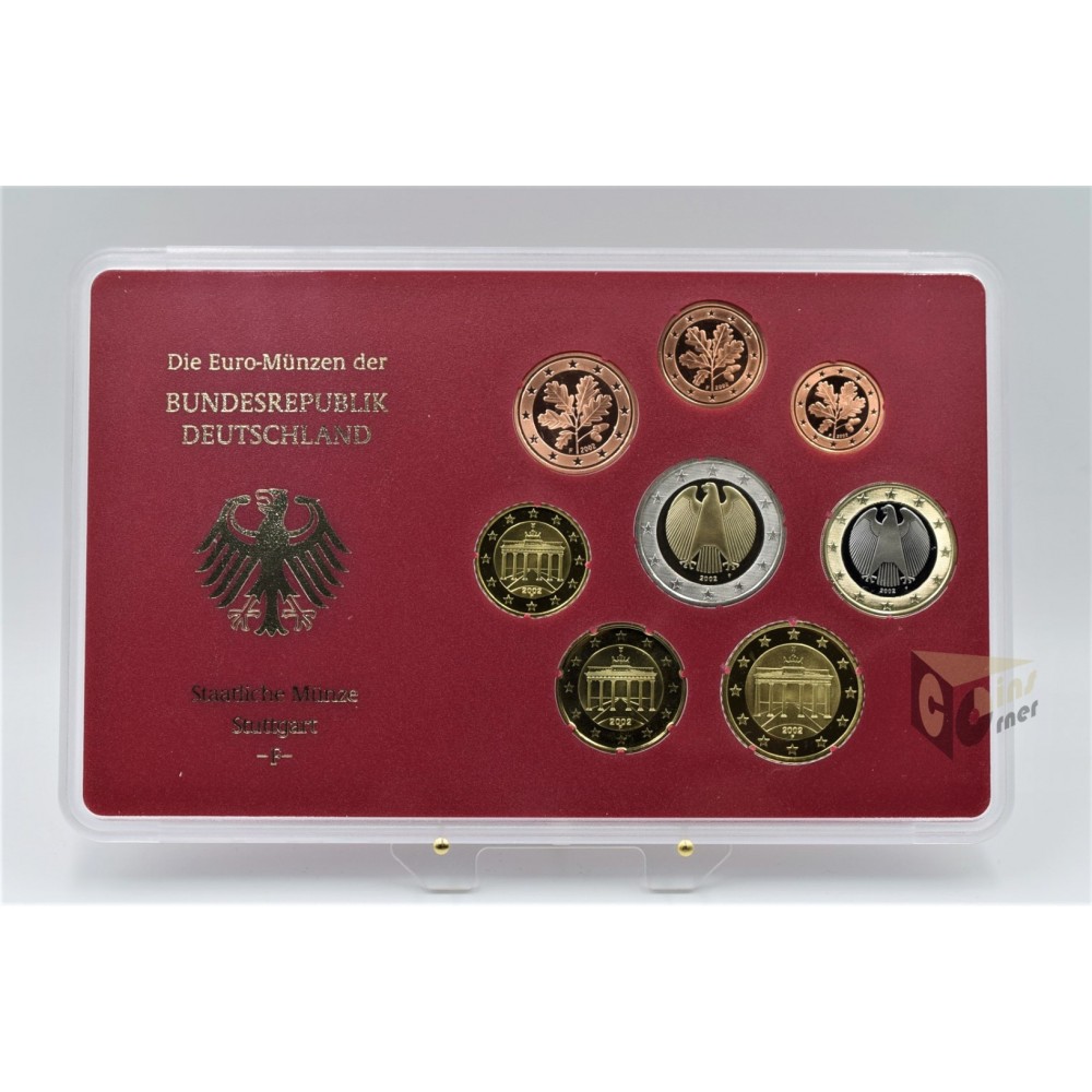 Germany 2002 - Proof Euro Stuttgart Mint (F)