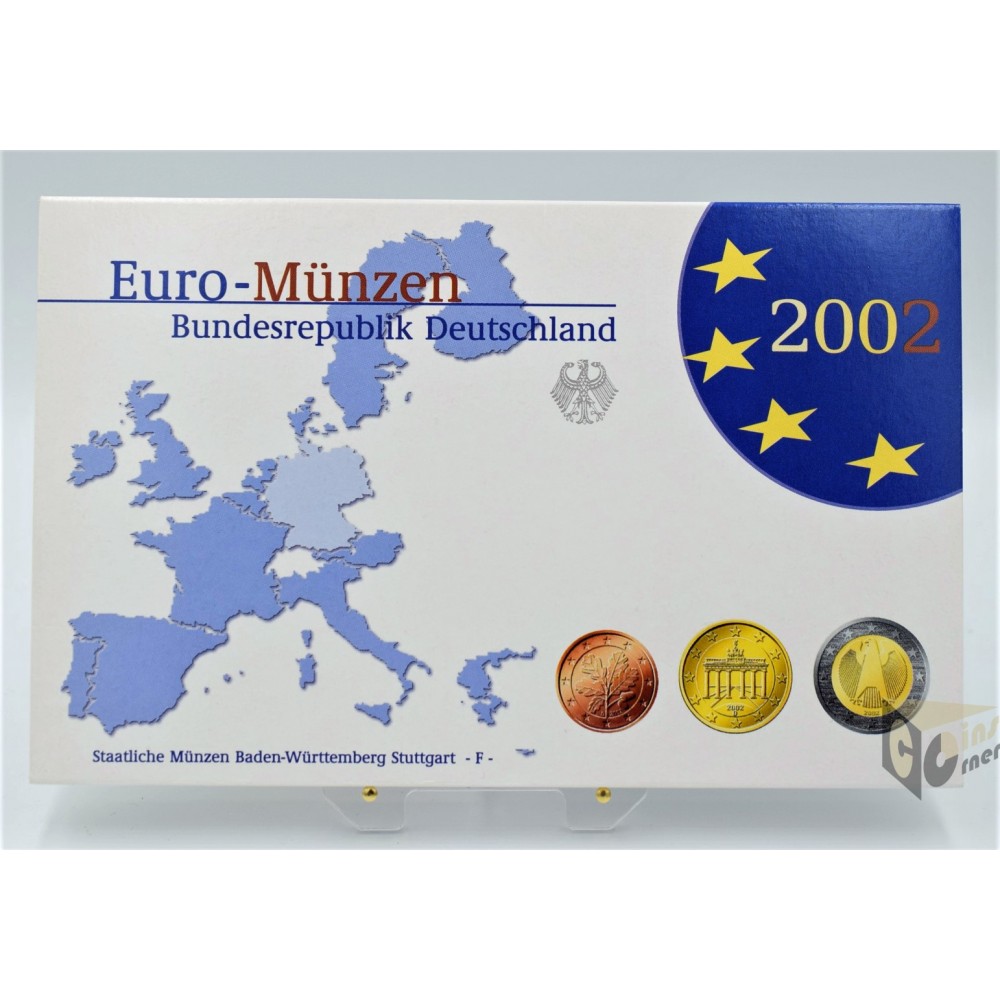 Germany 2002 - Proof Euro Stuttgart Mint (F)
