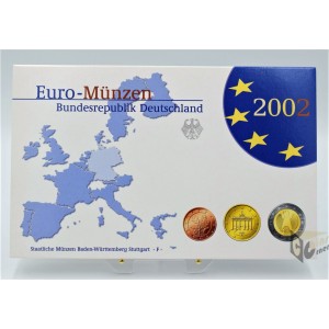 Germany 2002 - Proof Euro Stuttgart Mint (F)