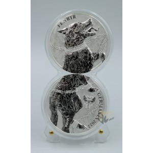 Fenrir Germania Beasts 2 x 1 Oz Silver Coin - 2022 Germany