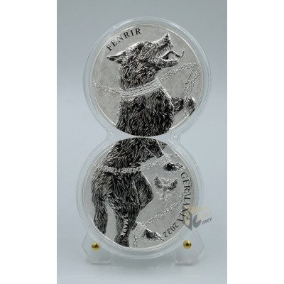 Fenrir Germania Beasts 2 x 1 Oz Silver Coin - 2022 Germany