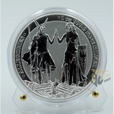 Galia and Germania Allegories 1 Oz Silver - 2023 Germany