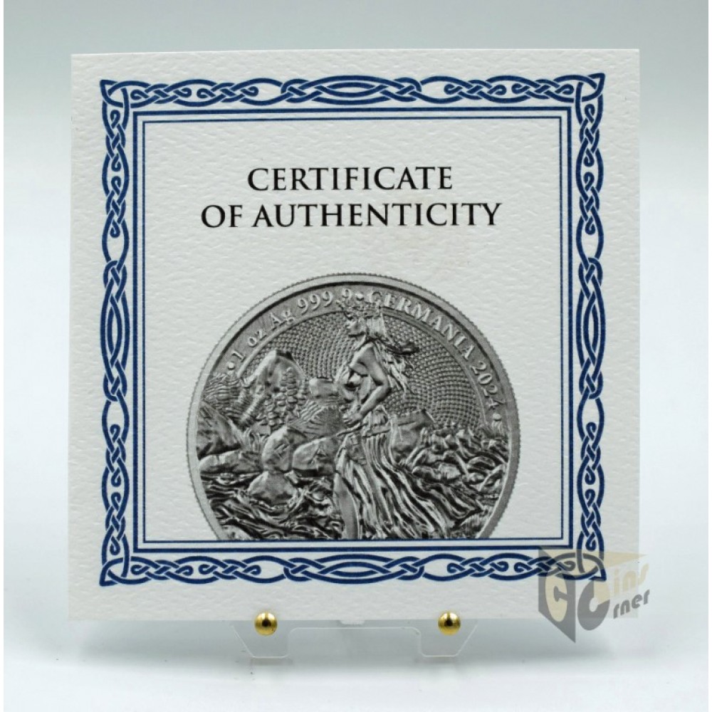 Germany 2024 Germania 1 Oz Silver Coin 