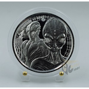 Ghana 2023 Alien Invasion 1 Oz Silver Coin