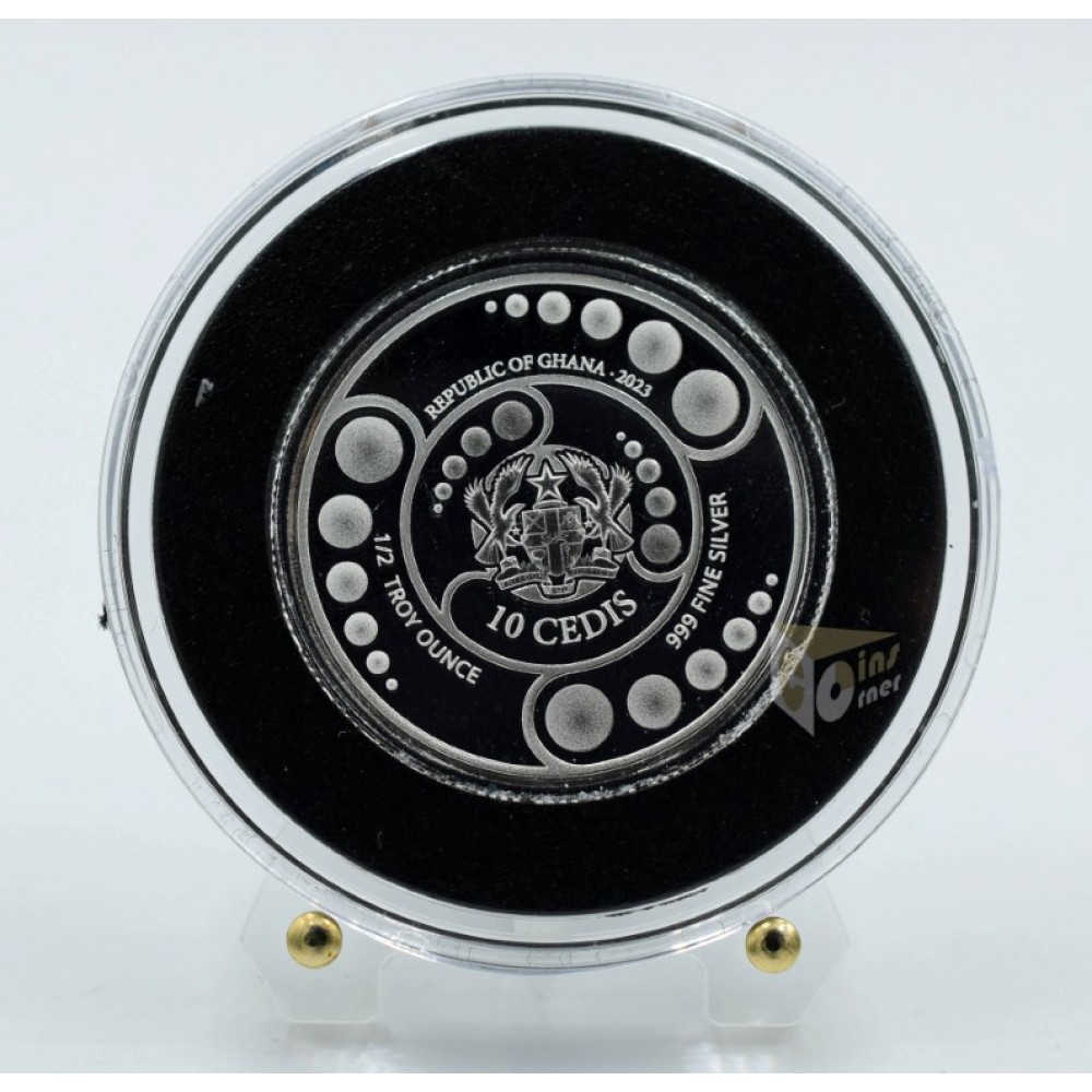 Ghana 2023 Alien Half Ounce Silver 4 Coin Set