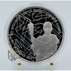 Torch-bearer Special Olympics - Silver Proof - 2011 Greece