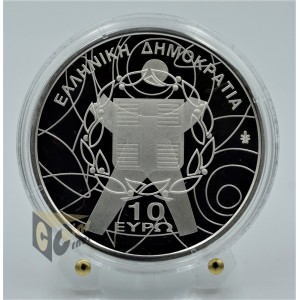 Torch-bearer Special Olympics - Silver Proof - 2011 Greece
