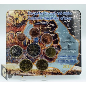 Greece 2012 - FDC Euro Set Santorini