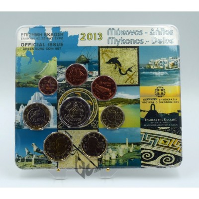 Greece 2013 - FDC Euro Set Mykonos
