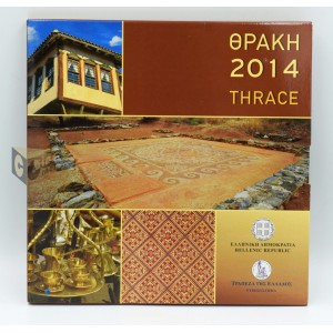 Greece 2014 - FDC Euro Set Thraki