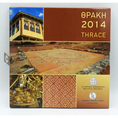 Greece 2014 - FDC Euro Set Thraki