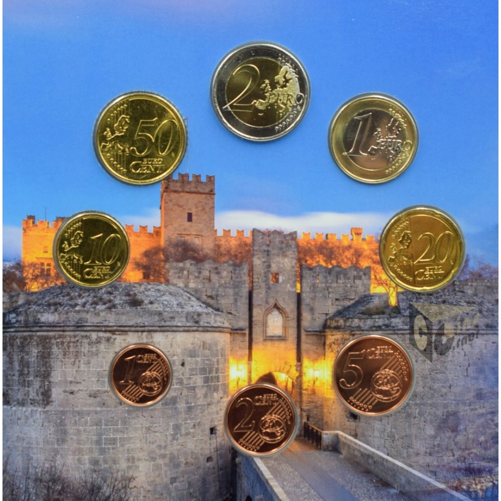 Greece 2018 - FDC Euro Set Rodos