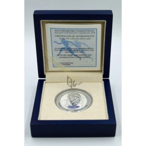 Greece 2024 20 Years From the Athens 2004 Olympics 10 Euro Proof Colorized Silver Coin