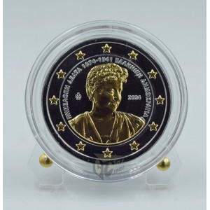 Greece 2024 150 Years from the Birth of Penelope Delta 2 Euro Coin Golden Enigma Collection