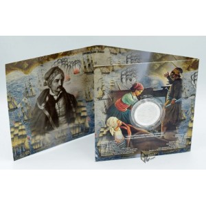 Greece 2024 200 Years From the Battle of Samos 5 euro Proof Like Silver Coin