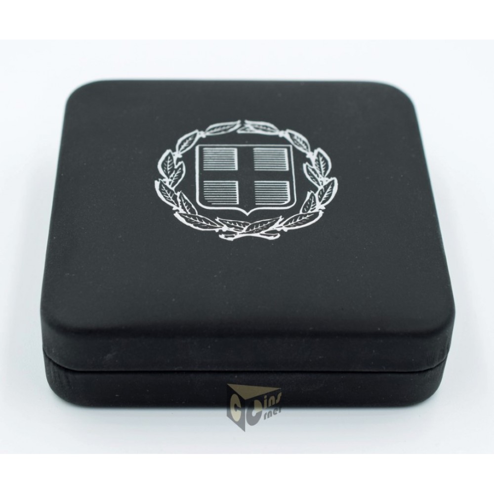 Greece 2024 100 Years From the Birth of Evgenios Spatharis 6 Euro Proof Colorized Silver Coin