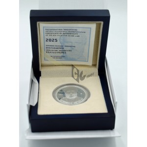 Greece 2025 Eratosthenes Mathematicians Silver Proof Coin