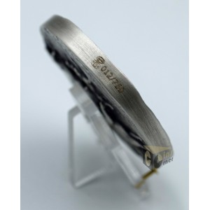 Ivory Coast 2023 Predators Lion 3 oz Ultra High Relief Antique finish Silver Coin