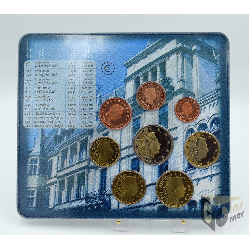 Luxembourg 2002 - Euro Set 