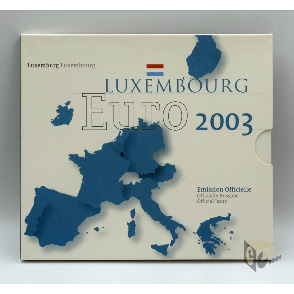 Luxembourg 2003 - FDC Euro Set 100 years Adolphe Bridge - Pont Adolphe