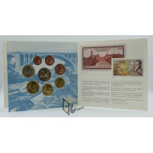 Luxembourg 2003 - FDC Euro Set 100 years Adolphe Bridge - Pont Adolphe