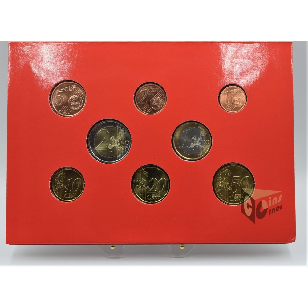 Monaco 2001 - FDC Euro Set 