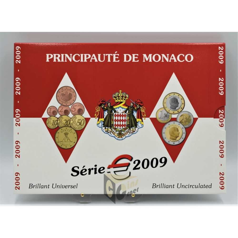 Monaco 2009 - FDC Euro Set 