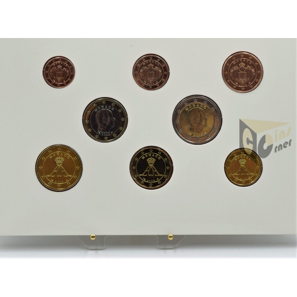 Monaco 2009 - FDC Euro Set 