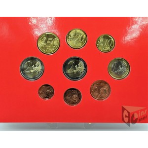 Monaco 2011 - FDC Euro Set with 2 Euro Wedding commemorative coin