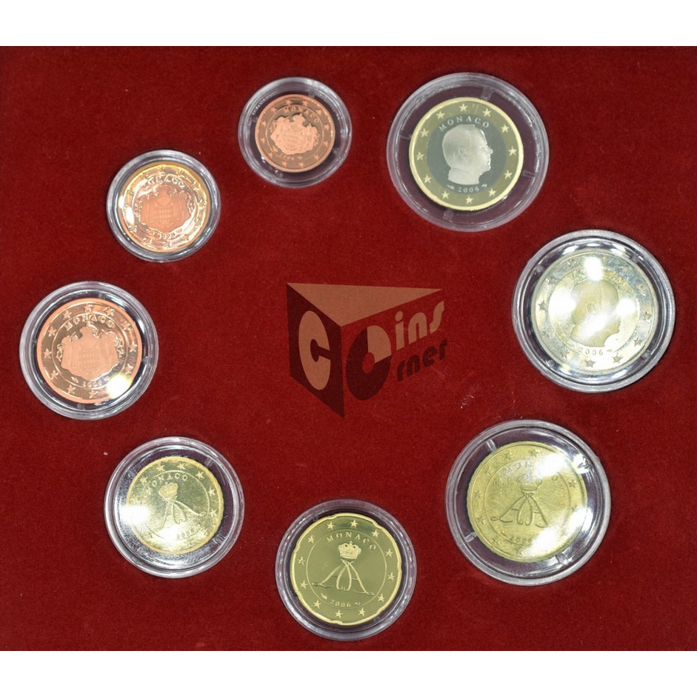 Monaco 2006 - Proof Euro Set 